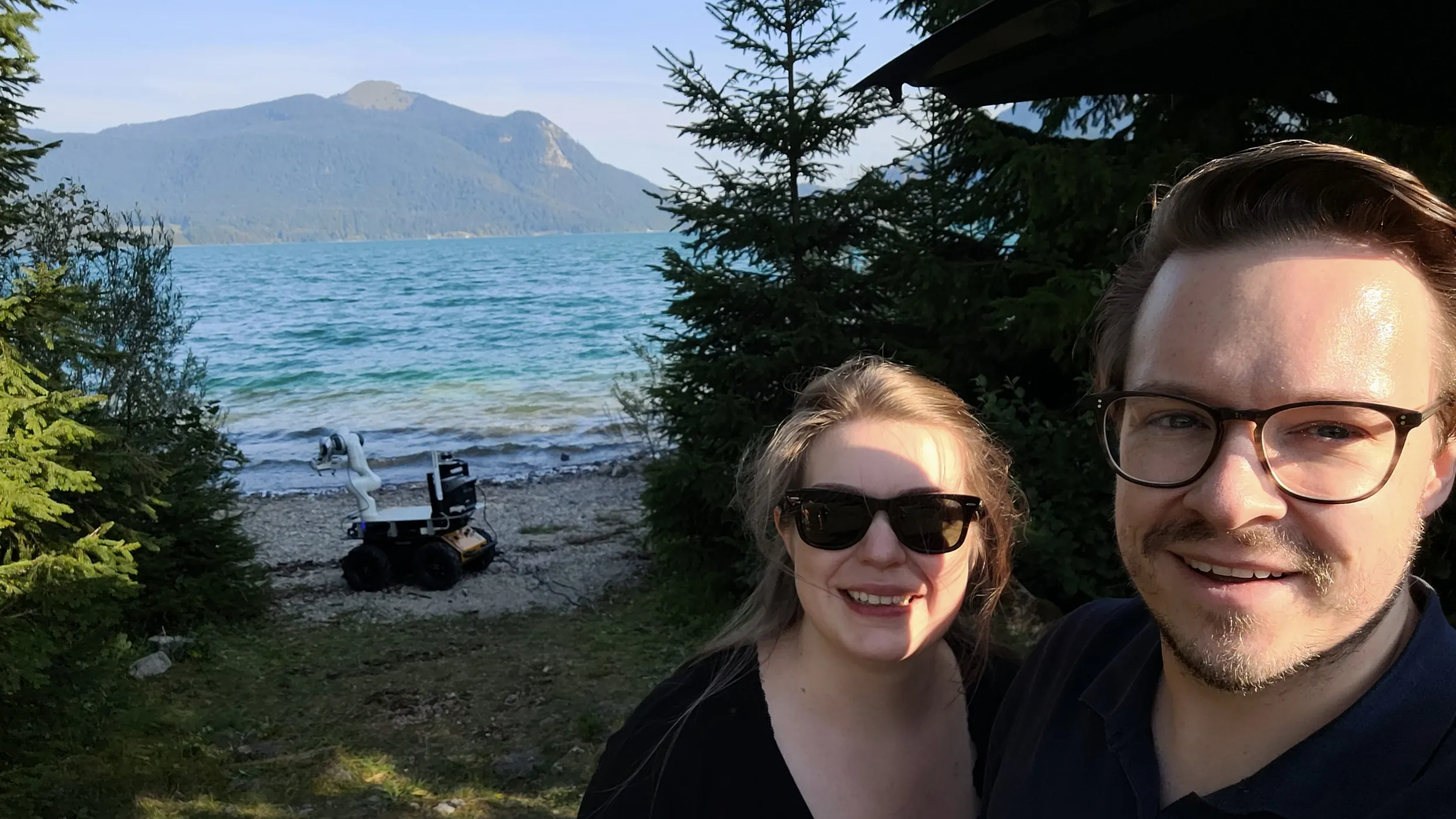 Anna and Alexander of the Envirobotics Initiative